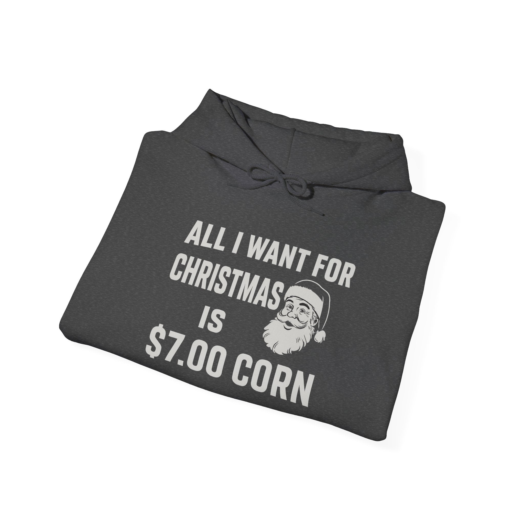 Christmas Farmer 7 dollar corn Hoodie Agriculture Gift Idea