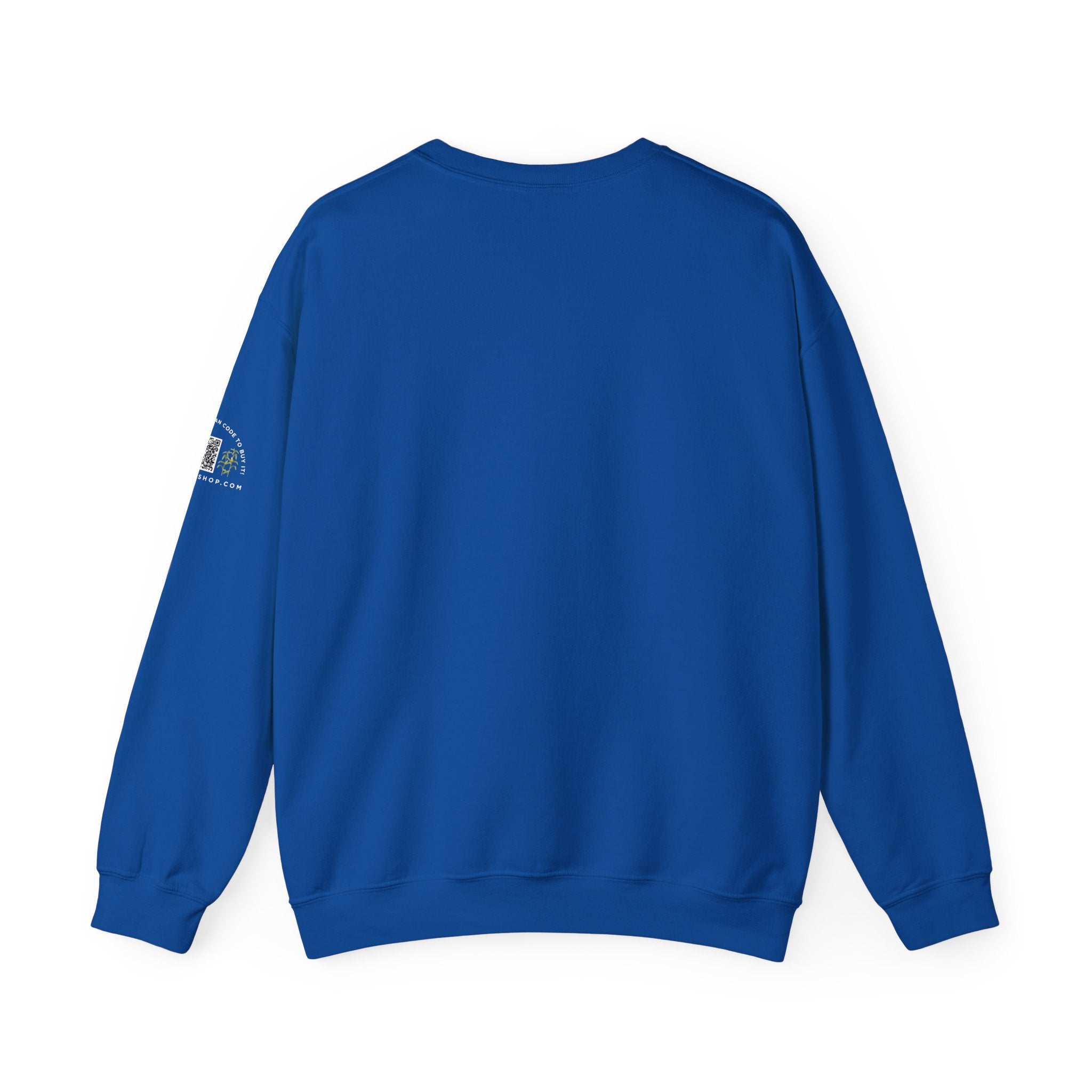 Put it on my farmers tab farm wife sweatshirt with QR code on sleeve