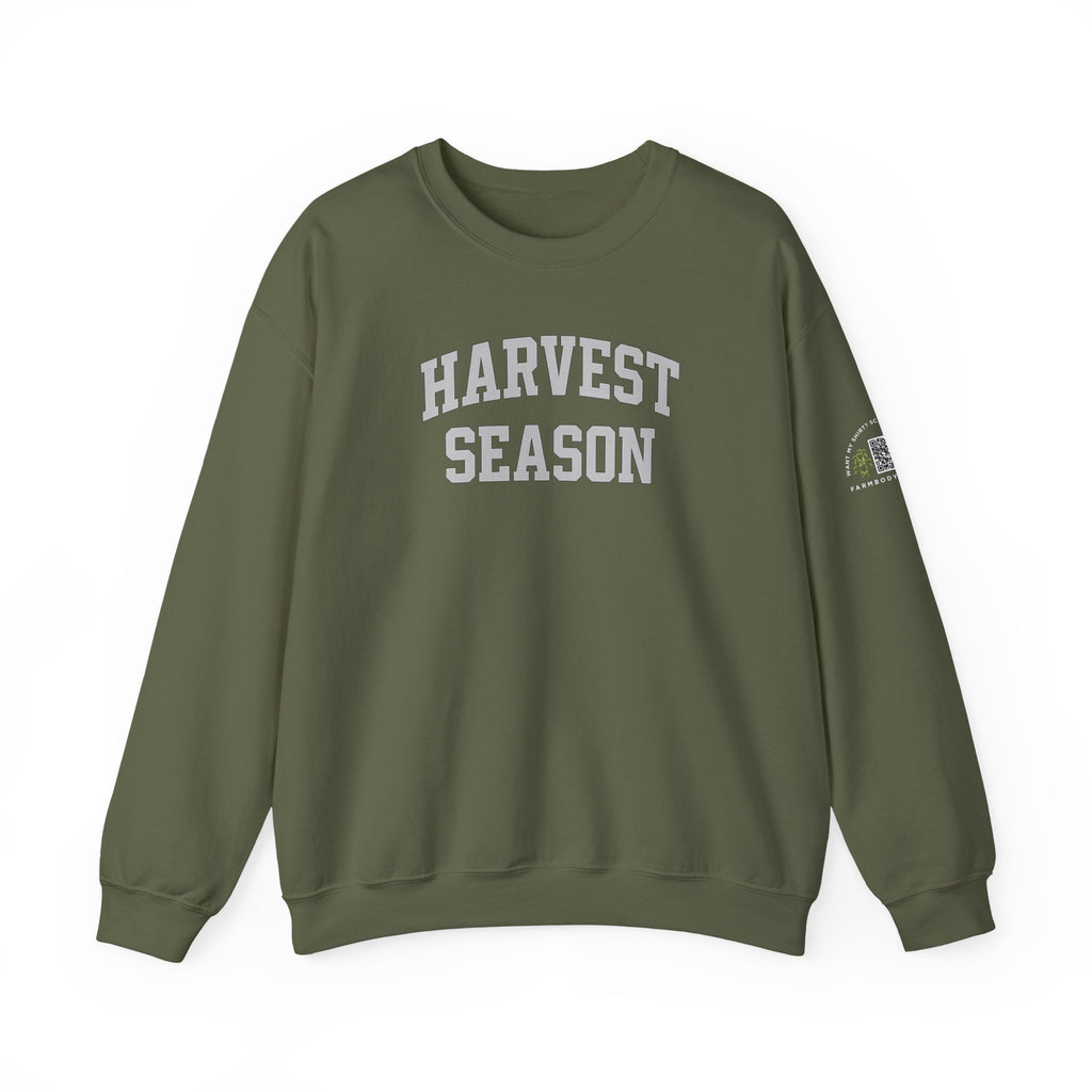 Harvest Season Glidden Sweatshirt, Fall Crewneck Jumper, Autumn Pullover, Cozy Sweater, Thanksgiving Gift, Seasonal Clothing