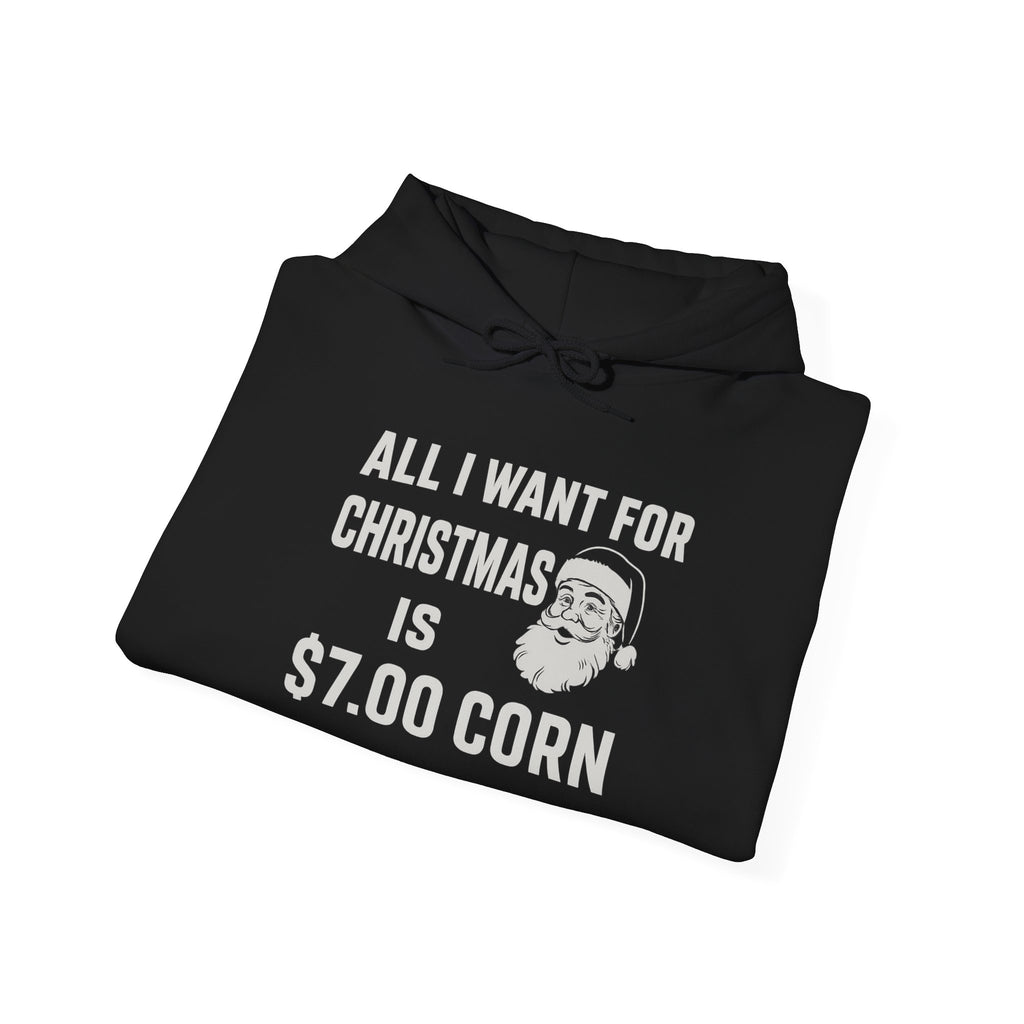 Christmas Farmer 7 dollar corn Hoodie Agriculture Gift Idea