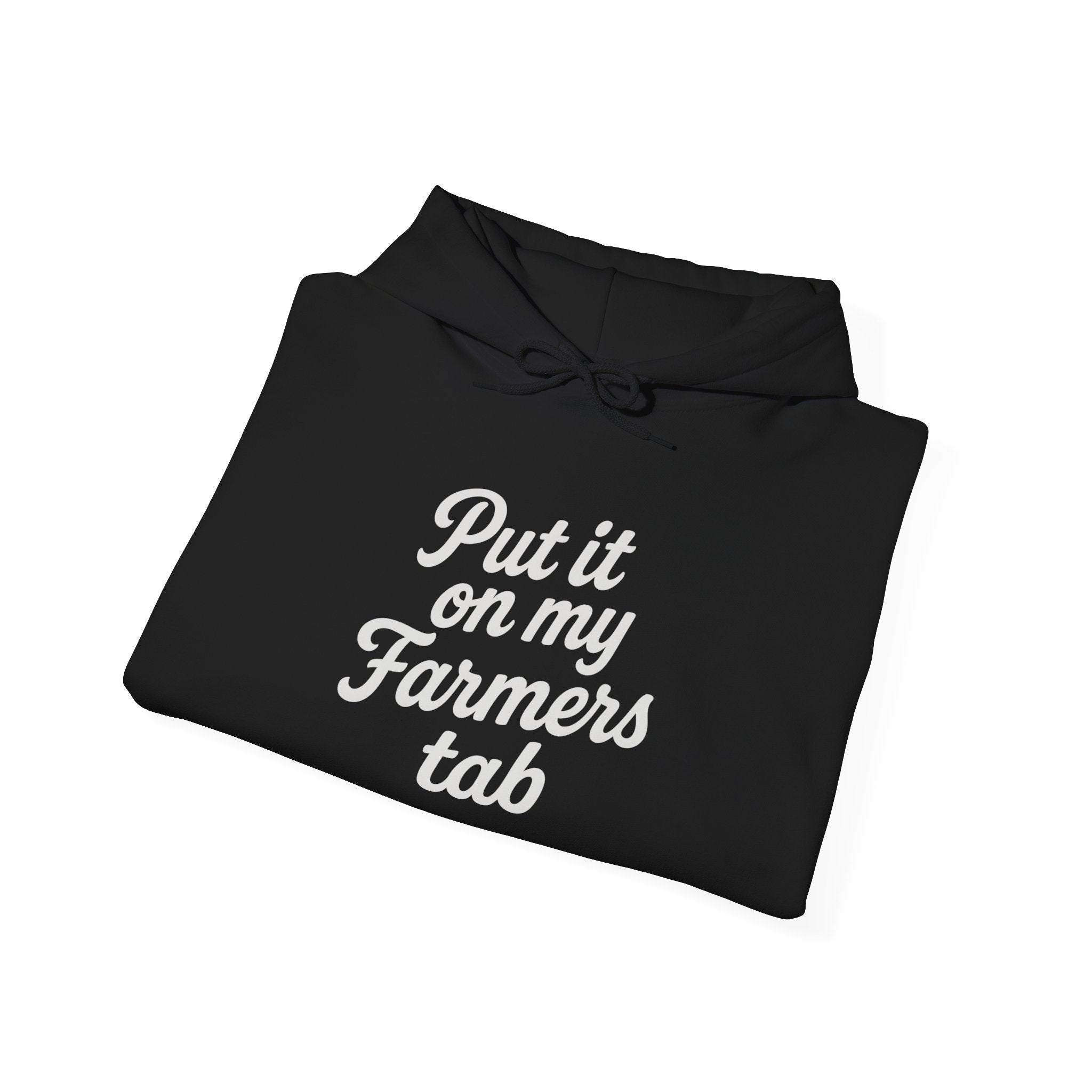 Put it on my Farmers Tab Farmwife Hoodie, Farmers Tab Sweatshirt, Farm Life Jumper, Country Wife Pullover, Agriculture Gift Idea