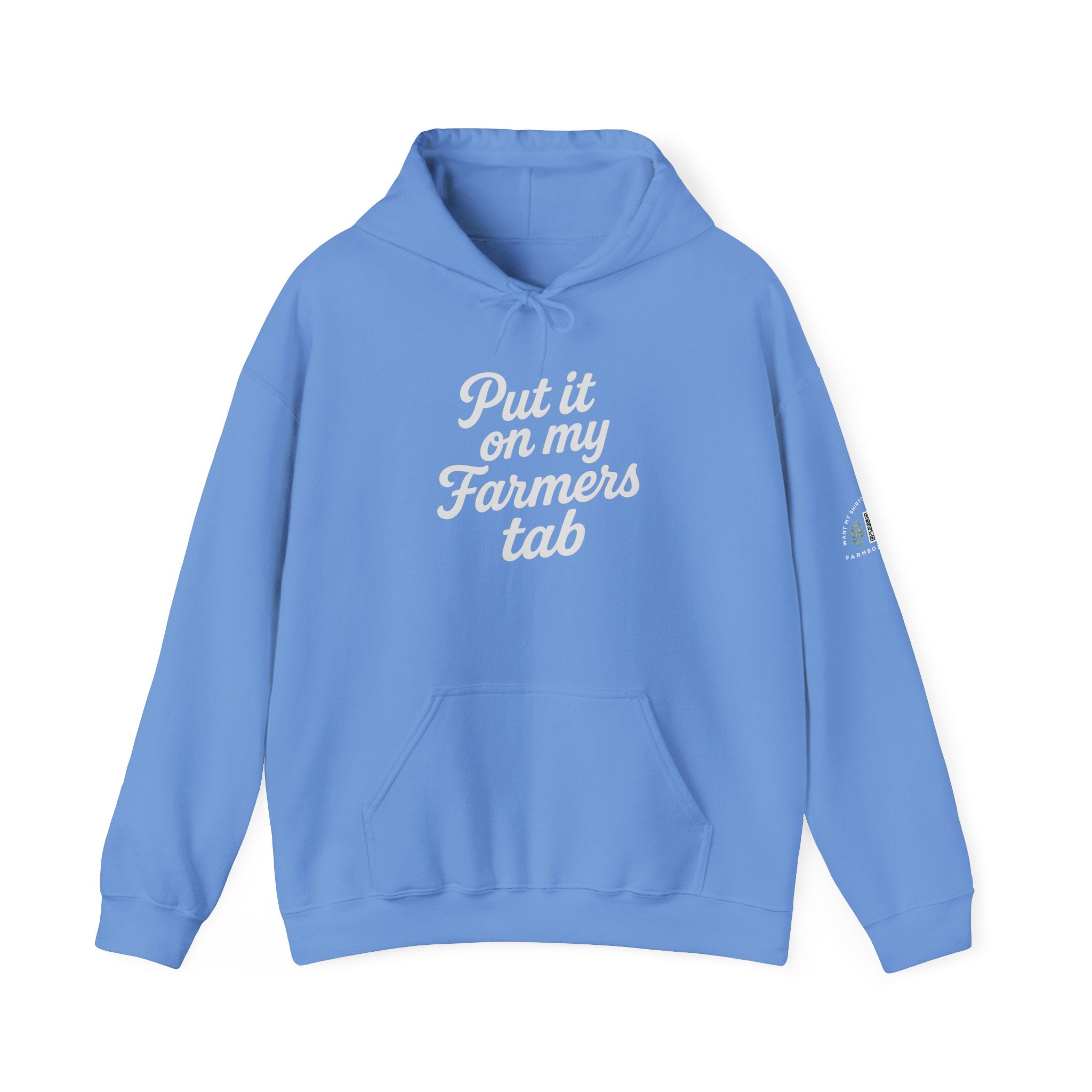 Put it on my Farmers Tab Farmwife Hoodie, Farmers Tab Sweatshirt, Farm Life Jumper, Country Wife Pullover, Agriculture Gift Idea