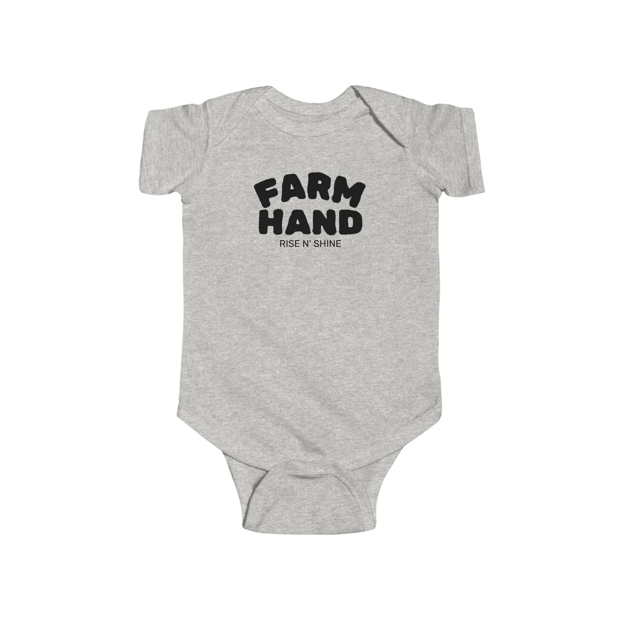 Farm Hand onesie Infant Fine Jersey Bodysuit