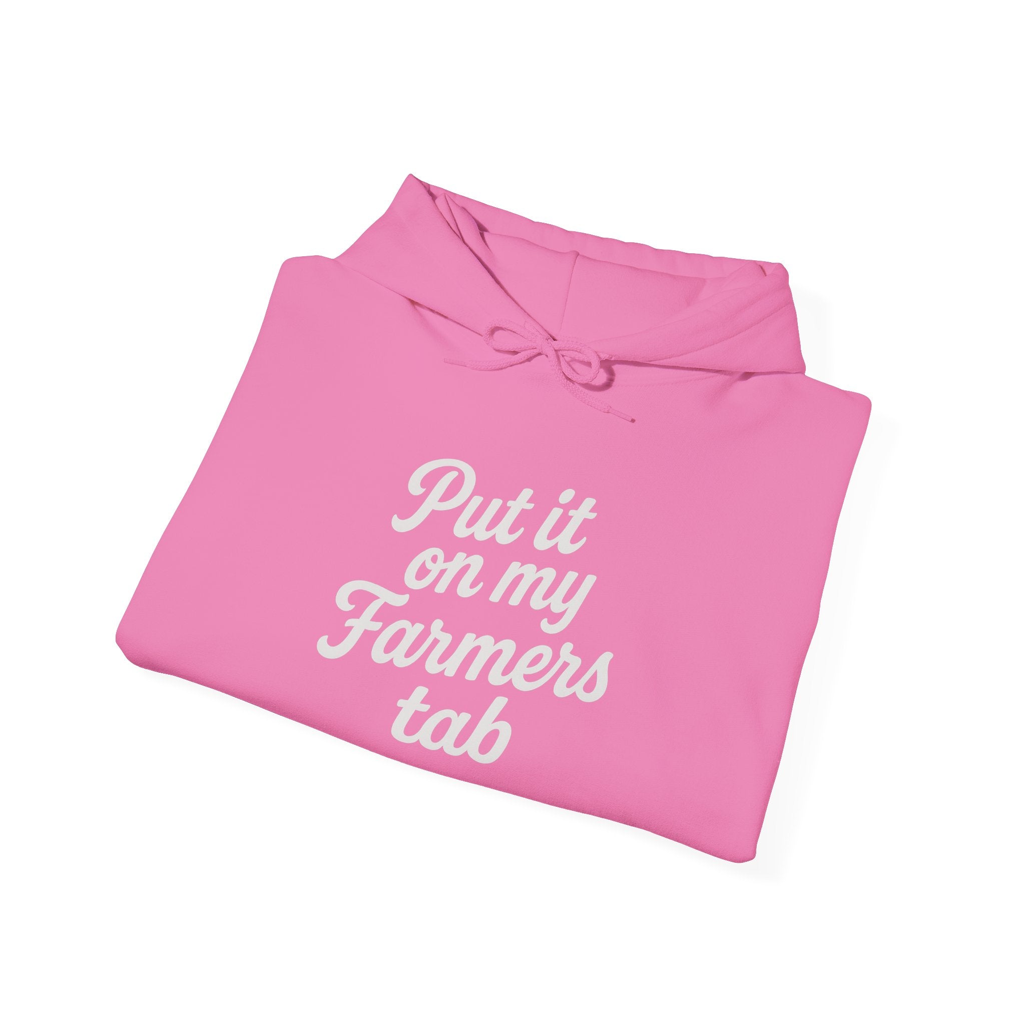 Put it on my Farmers Tab Farmwife Hoodie, Farmers Tab Sweatshirt, Farm Life Jumper, Country Wife Pullover, Agriculture Gift Idea