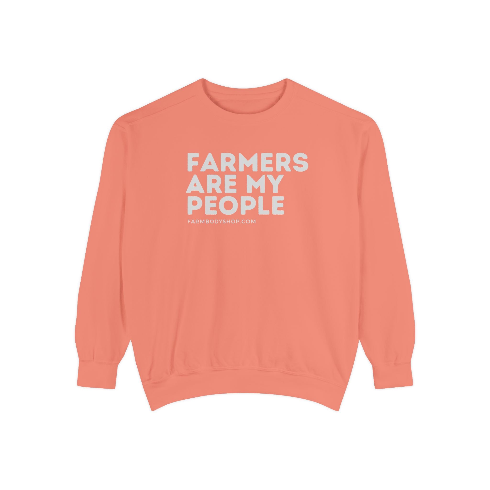 Farmers are my people Unisex Garment-Dyed Sweatshirt