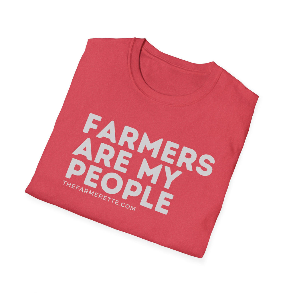 farmers are my people Unisex Softstyle T-Shirt