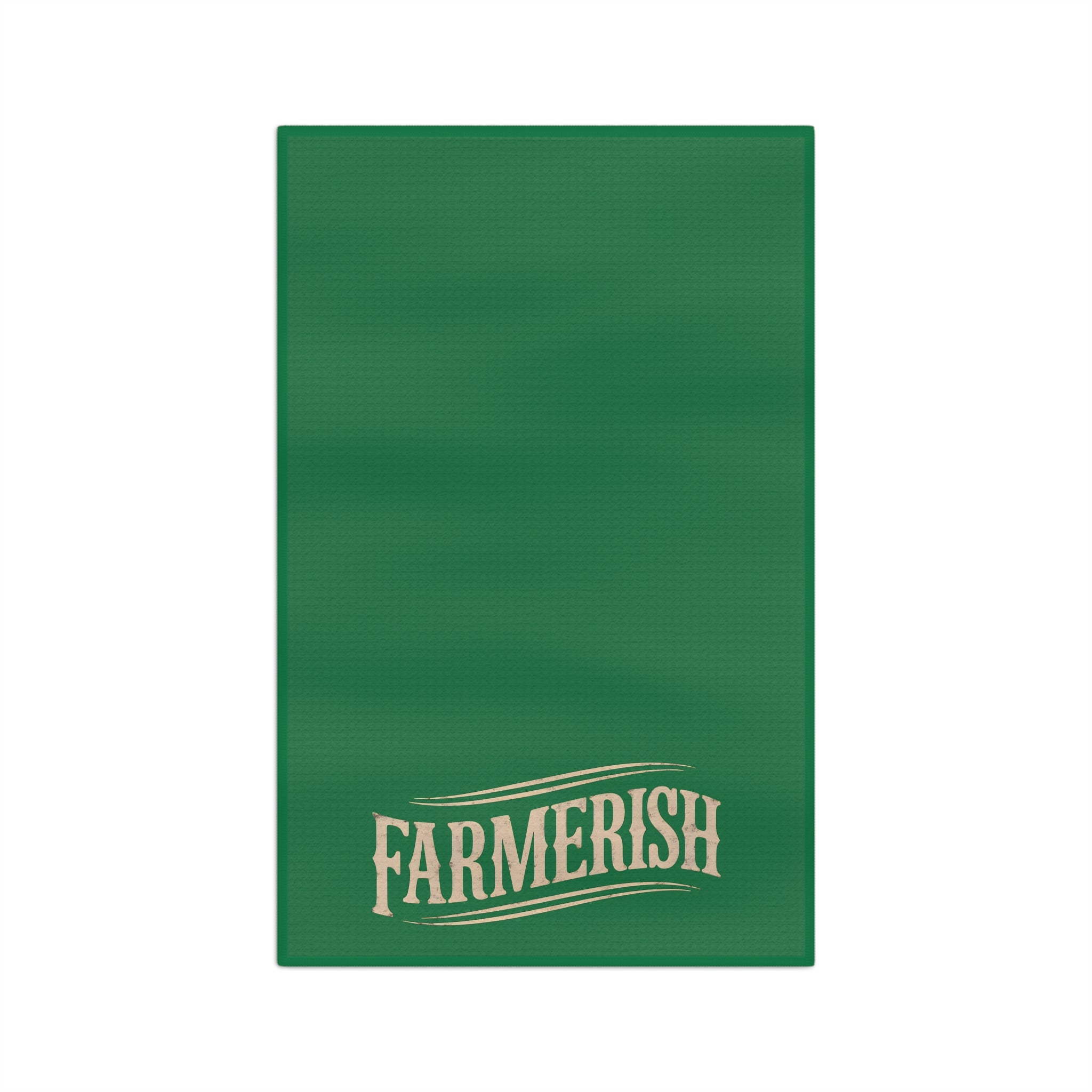 Green FARMERish Microfiber Tea Towel