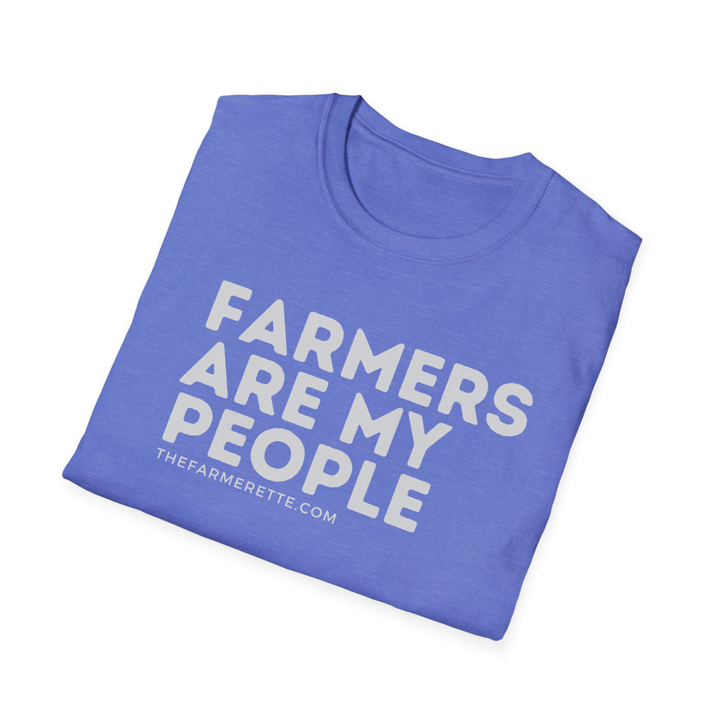 farmers are my people Unisex Softstyle T-Shirt