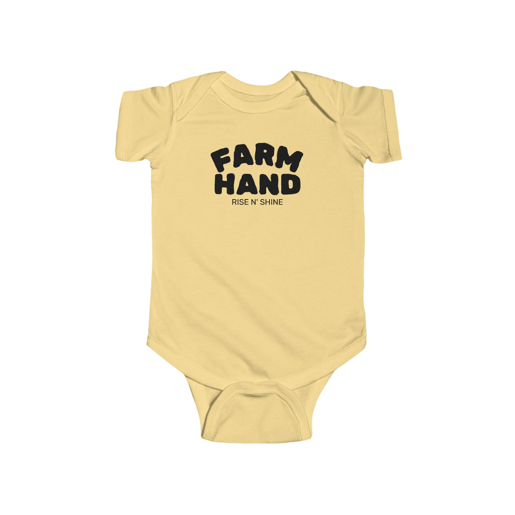 Farm Hand onesie Infant Fine Jersey Bodysuit