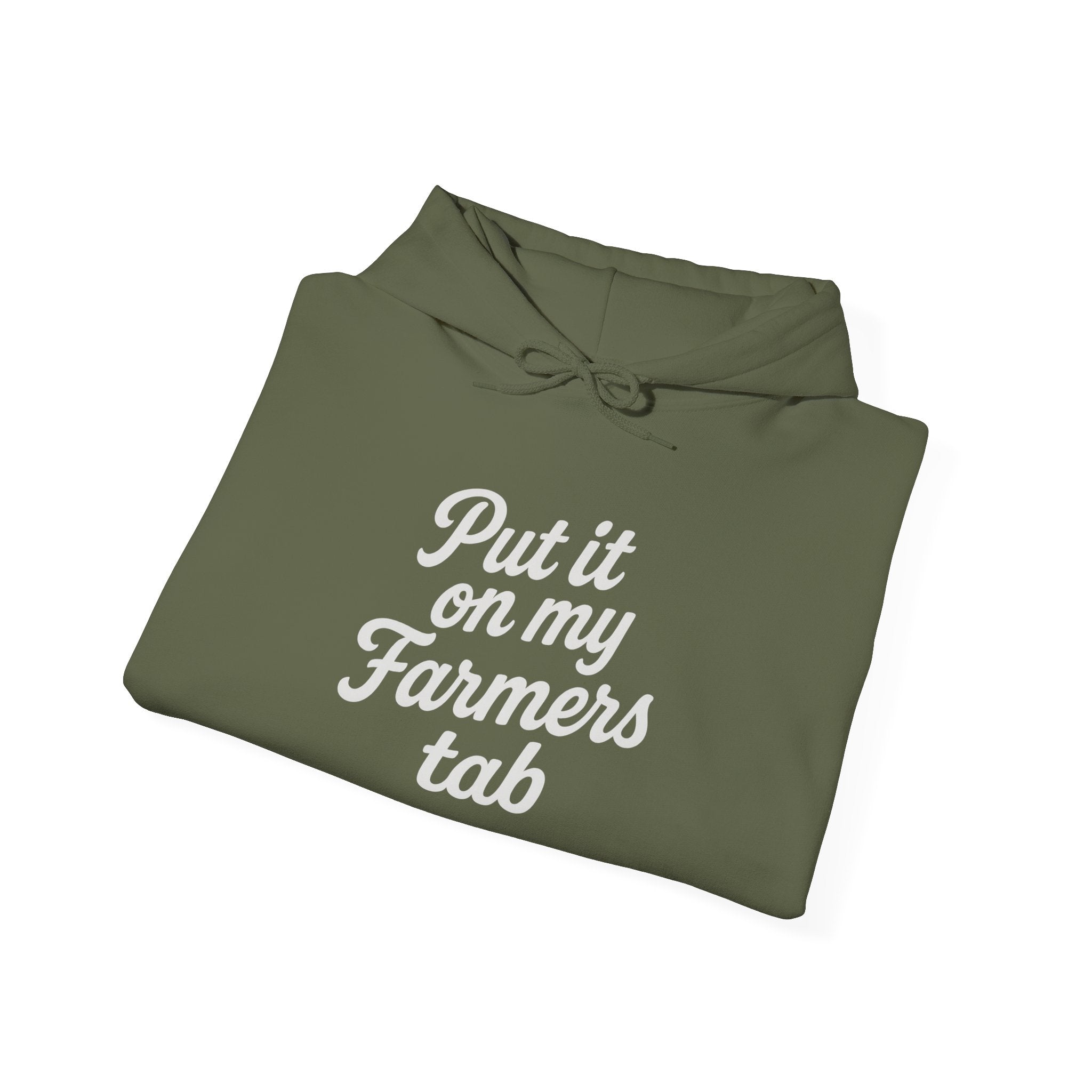 Put it on my Farmers Tab Farmwife Hoodie, Farmers Tab Sweatshirt, Farm Life Jumper, Country Wife Pullover, Agriculture Gift Idea