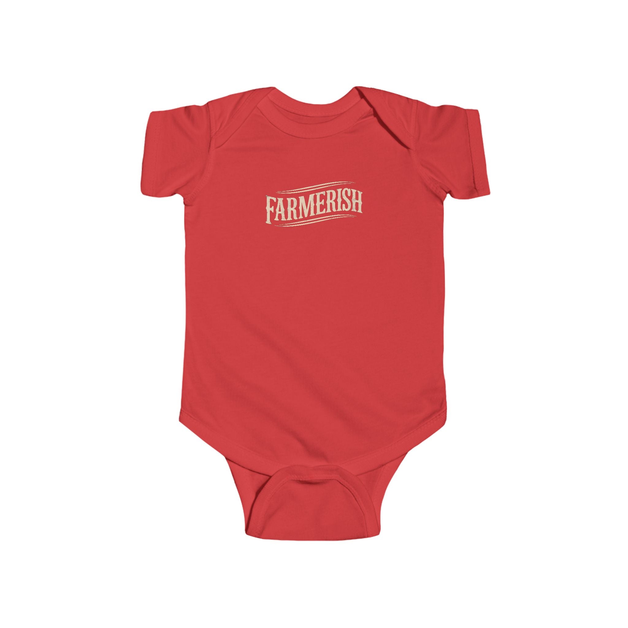Farmerish Infant Fine Jersey Bodysuit