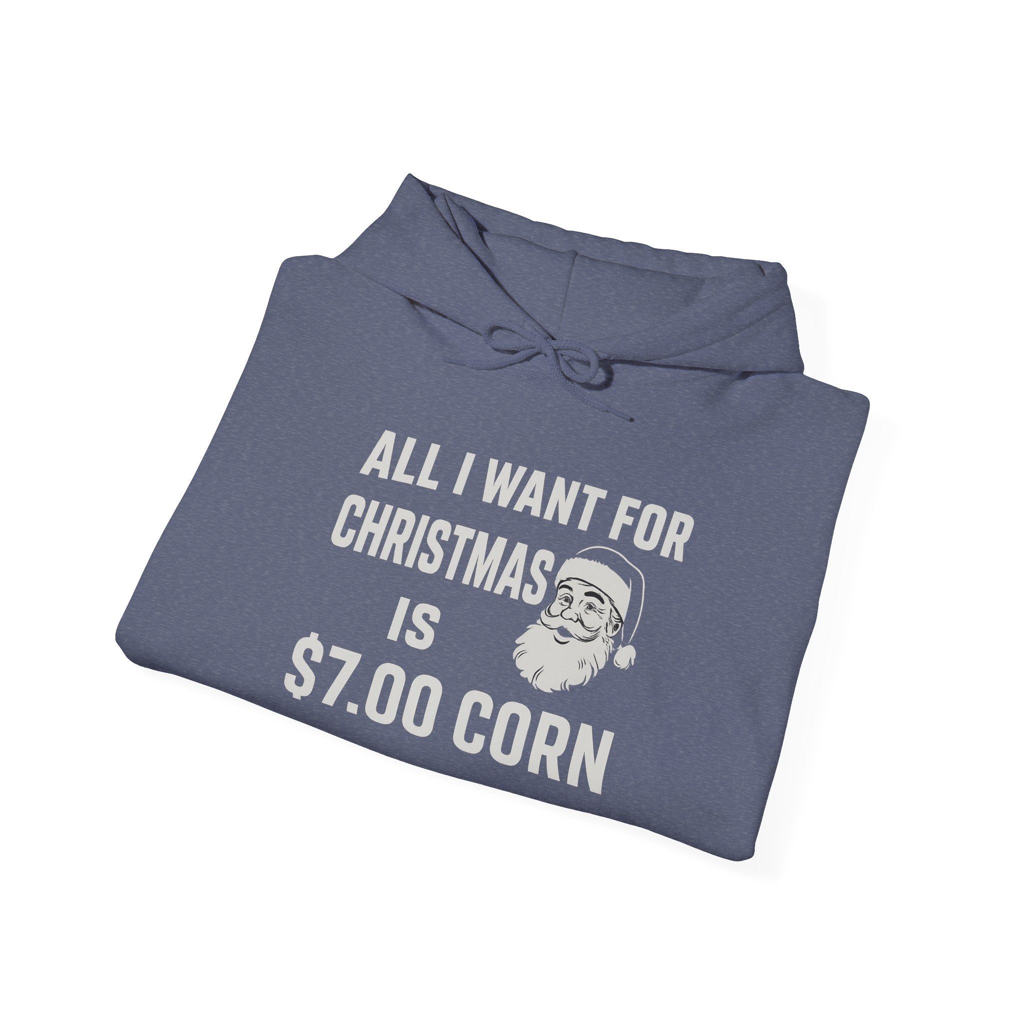 Christmas Farmer 7 dollar corn Hoodie Agriculture Gift Idea