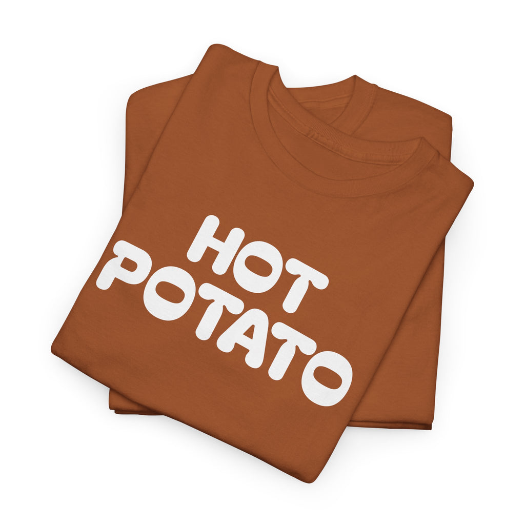 HOT potato shirt Halloween couples outfit Unisex Heavy Cotton Tee