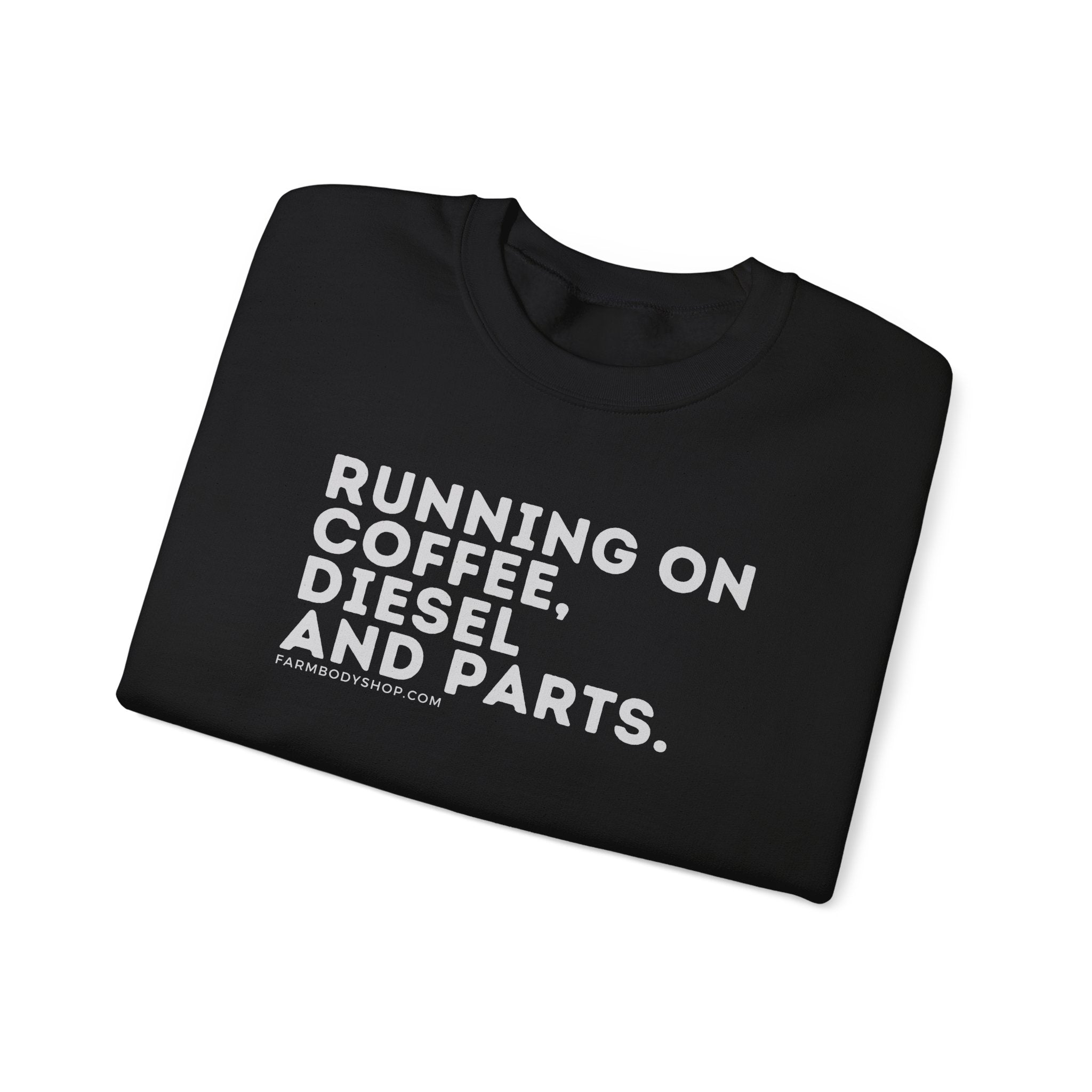 Harvest Coffee Diesel Funny Farming Crewneck Sweatshirt, Farmer Gift, Farm Life Shirt, Agriculture Apparel, Coffee Lover Gift