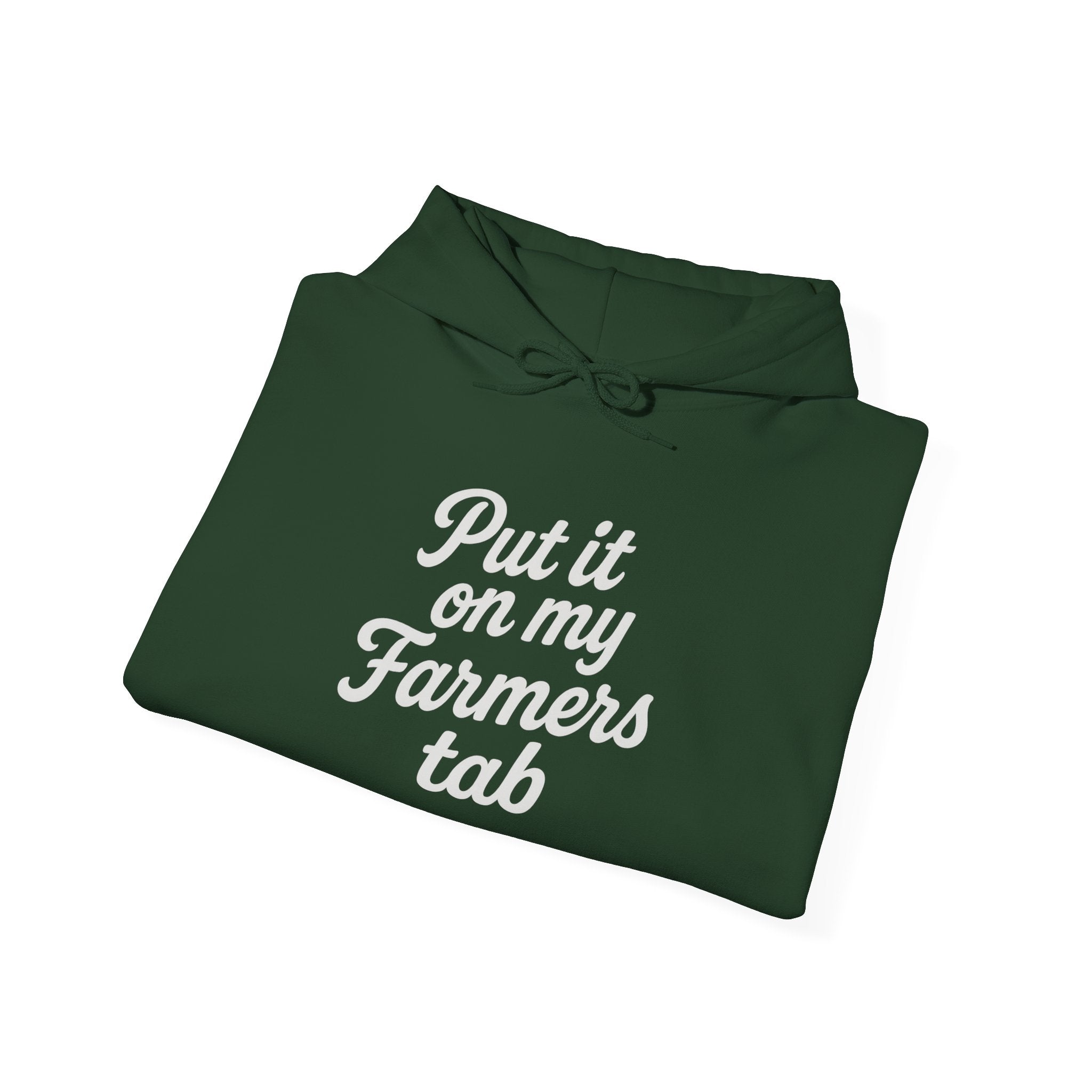 Put it on my Farmers Tab Farmwife Hoodie, Farmers Tab Sweatshirt, Farm Life Jumper, Country Wife Pullover, Agriculture Gift Idea