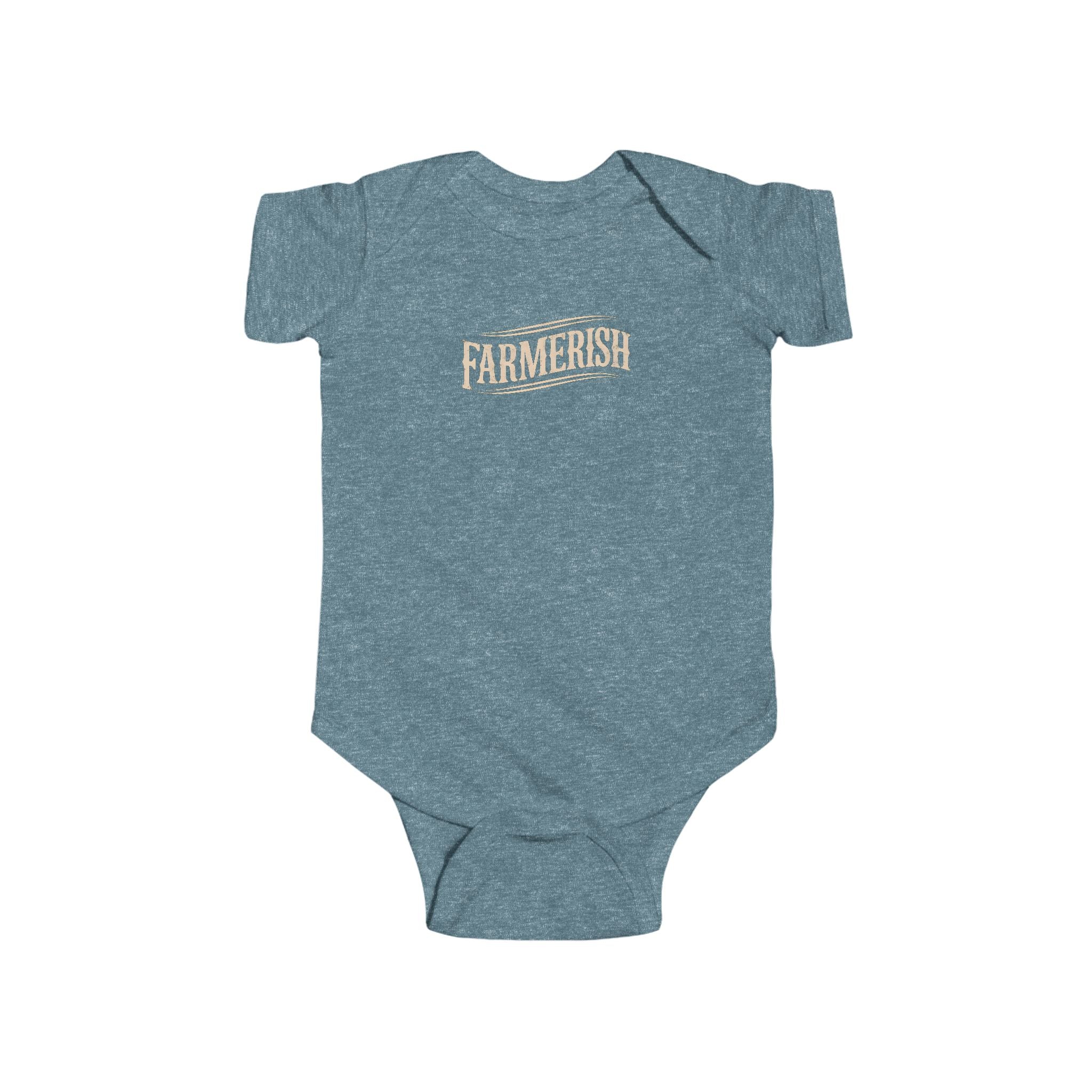 Farmerish Infant Fine Jersey Bodysuit