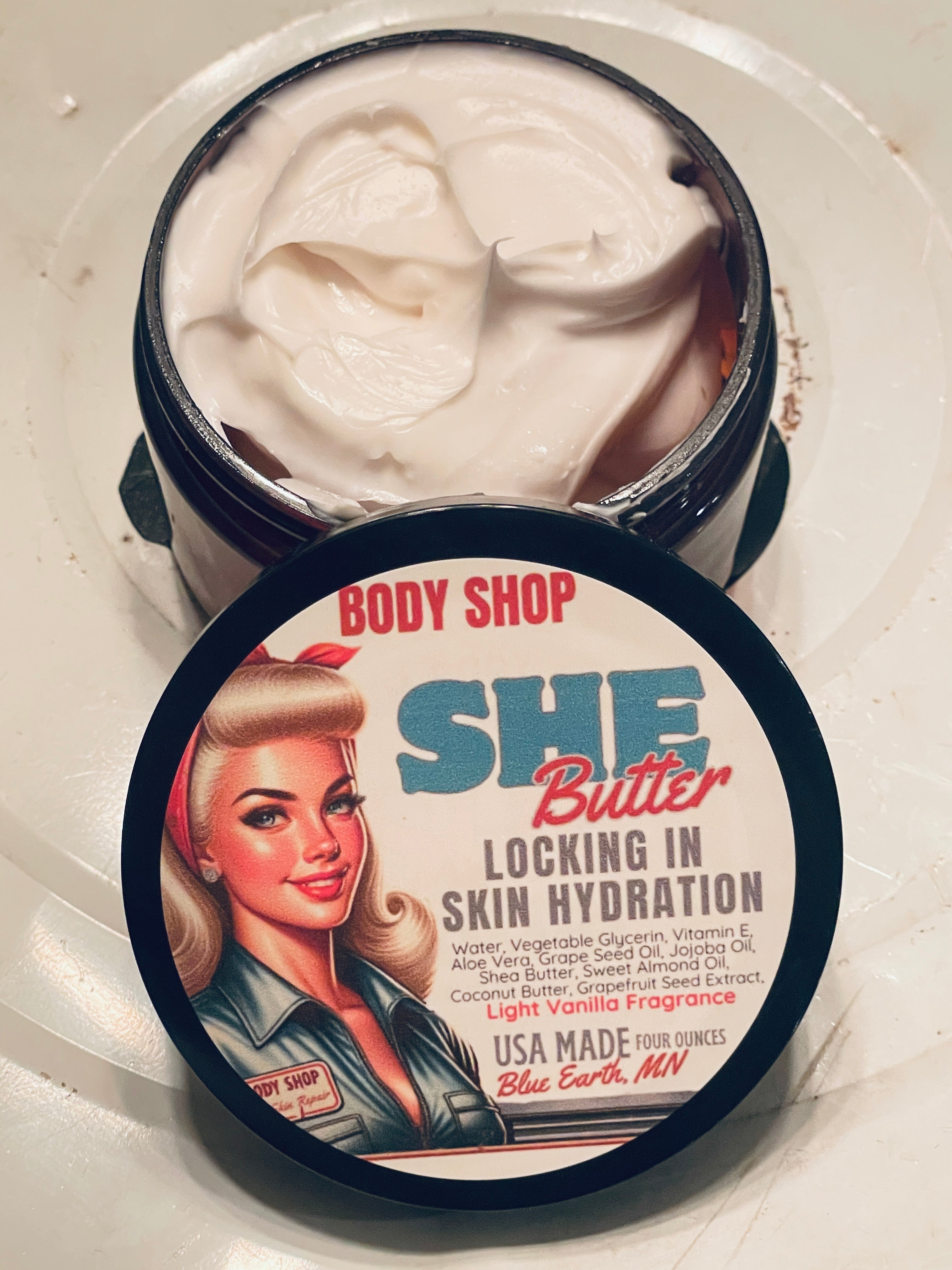 SHE BUTTER Whipped body butter lotion #BODYSHOP great gift for mothers day